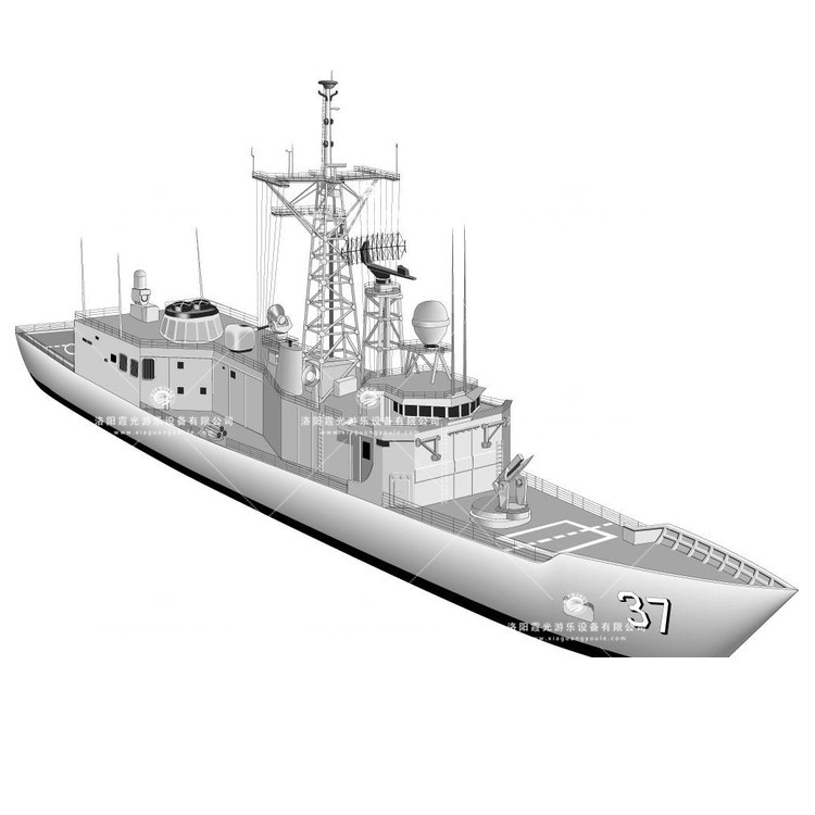 璧山充气侦查船模型
